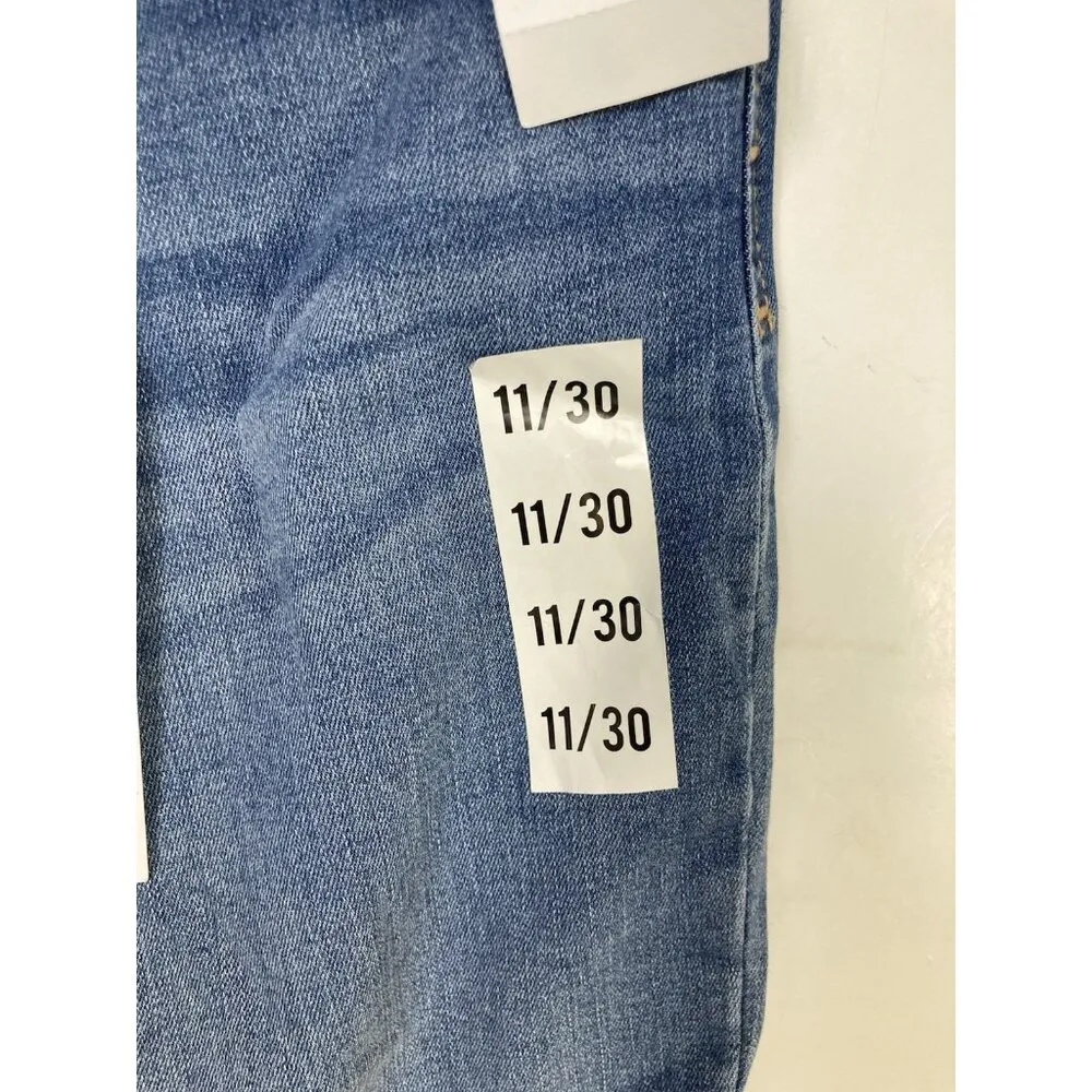 *New Celebrity Pink Skinny Hi-Rise The Spice Jeans Womens Size 11/30 Med Wash - Image 7