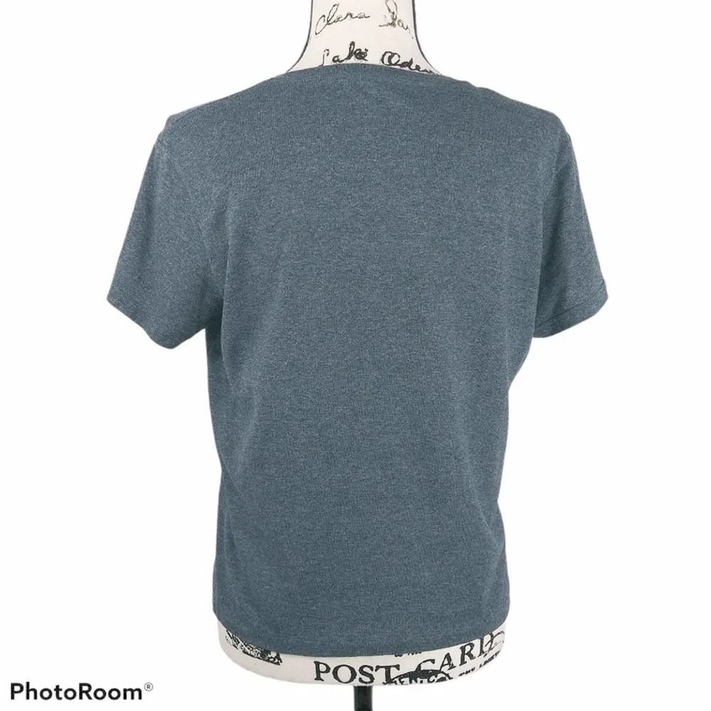 Cabelas Blue Crop Top Deer Skull Headdress Size L - Image 4