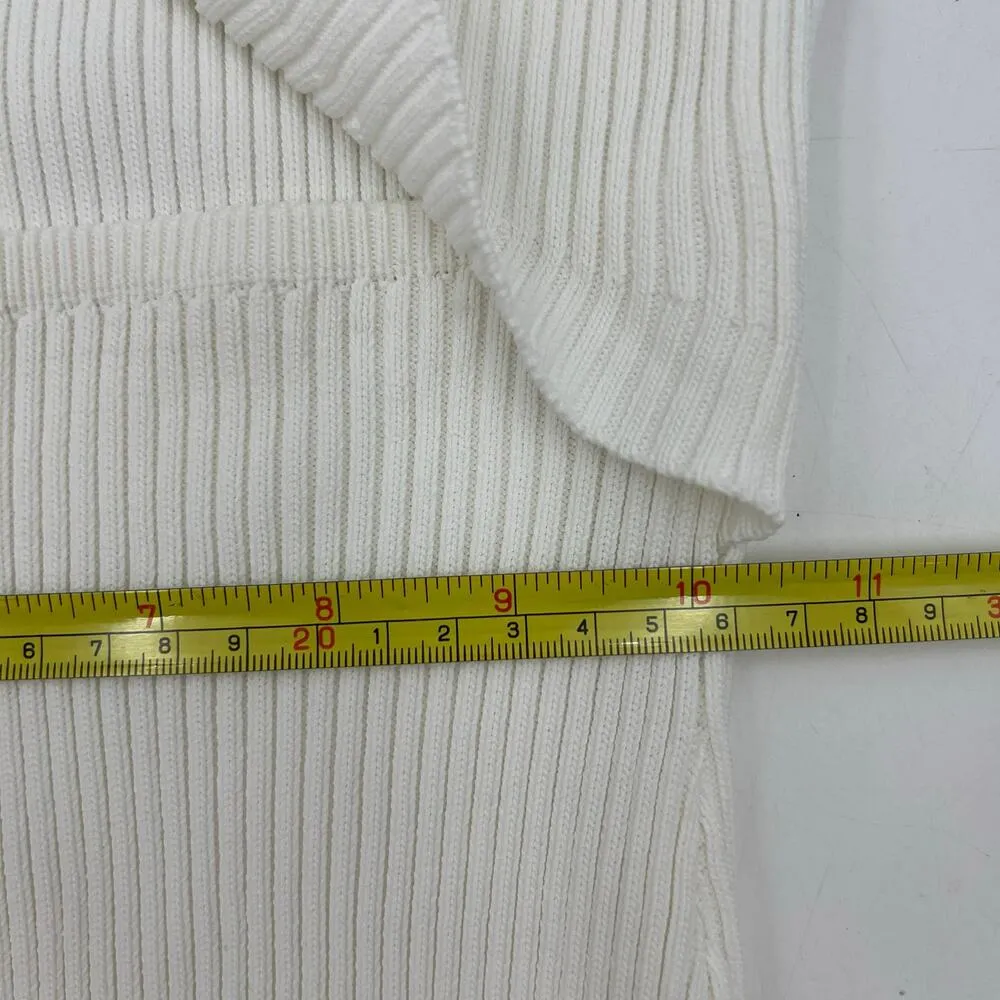 Meshki Kaesha Knit Maxi Dress White - Image 7