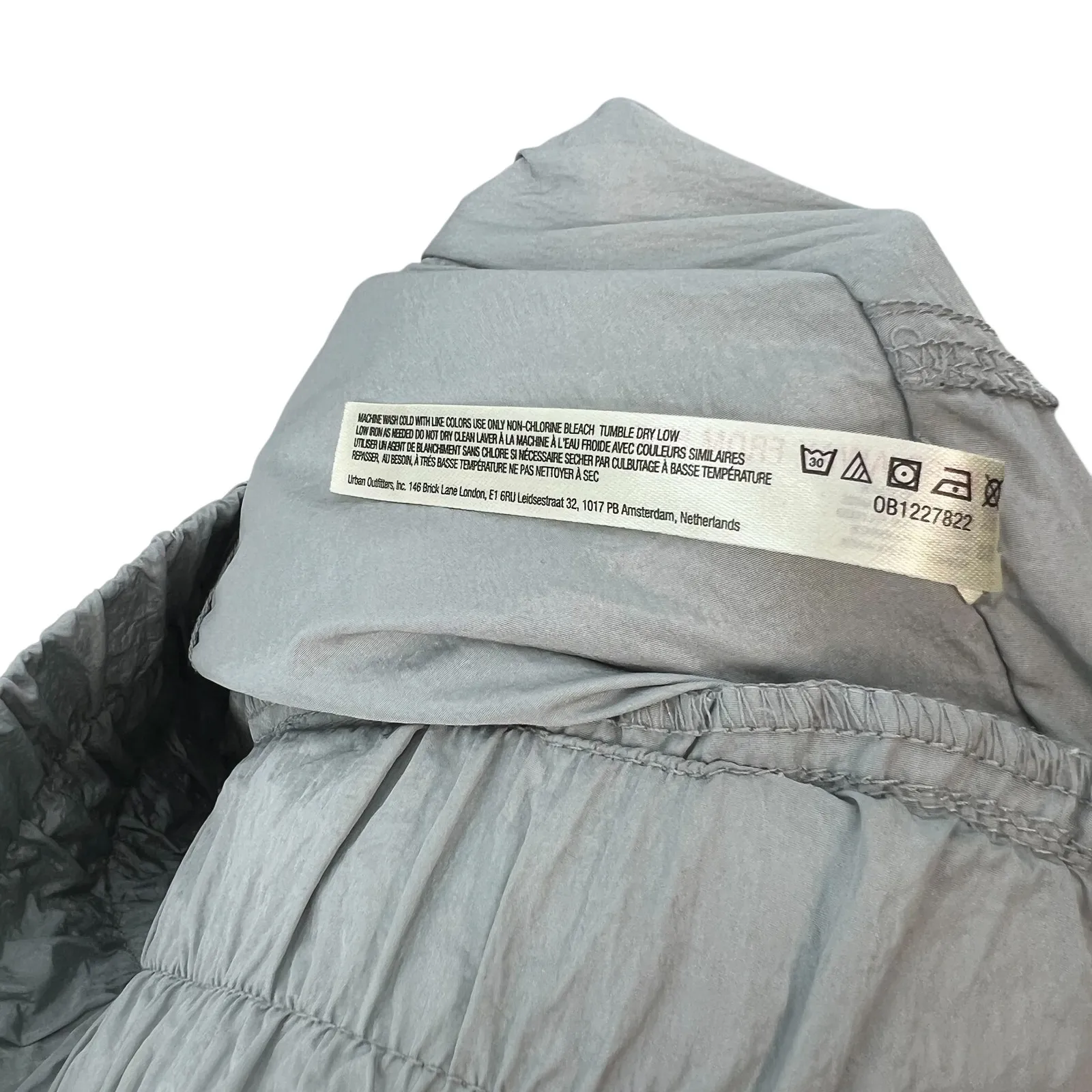 Free People Movement‎ Way Home Joggers Pants Nylon Windbreaker Gray Size Small - Image 12