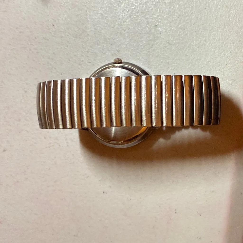 Alto Silvertone Watch with marcasite Accents Silver - Image 2