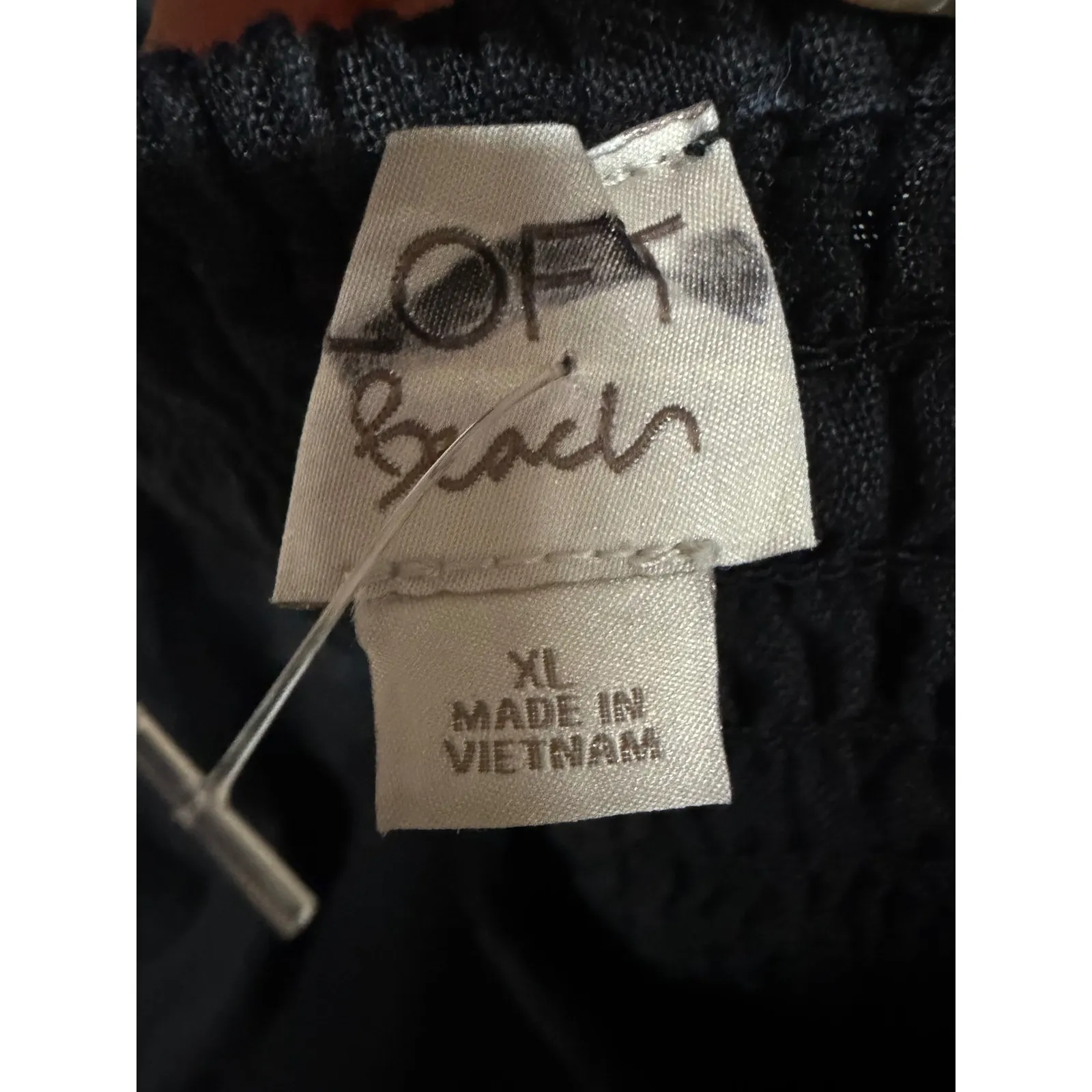 Loft Beach Cropped Linen Ruffle Sleeve Tank Top Size XL NWOT Feminine Whimsical - Image 6