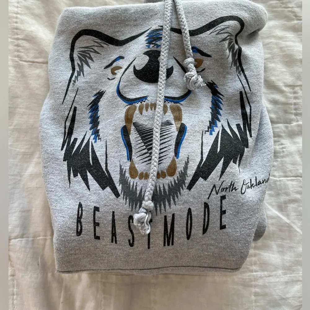 North Oakland Beastmode sweatshirt size M Size M - Image 6