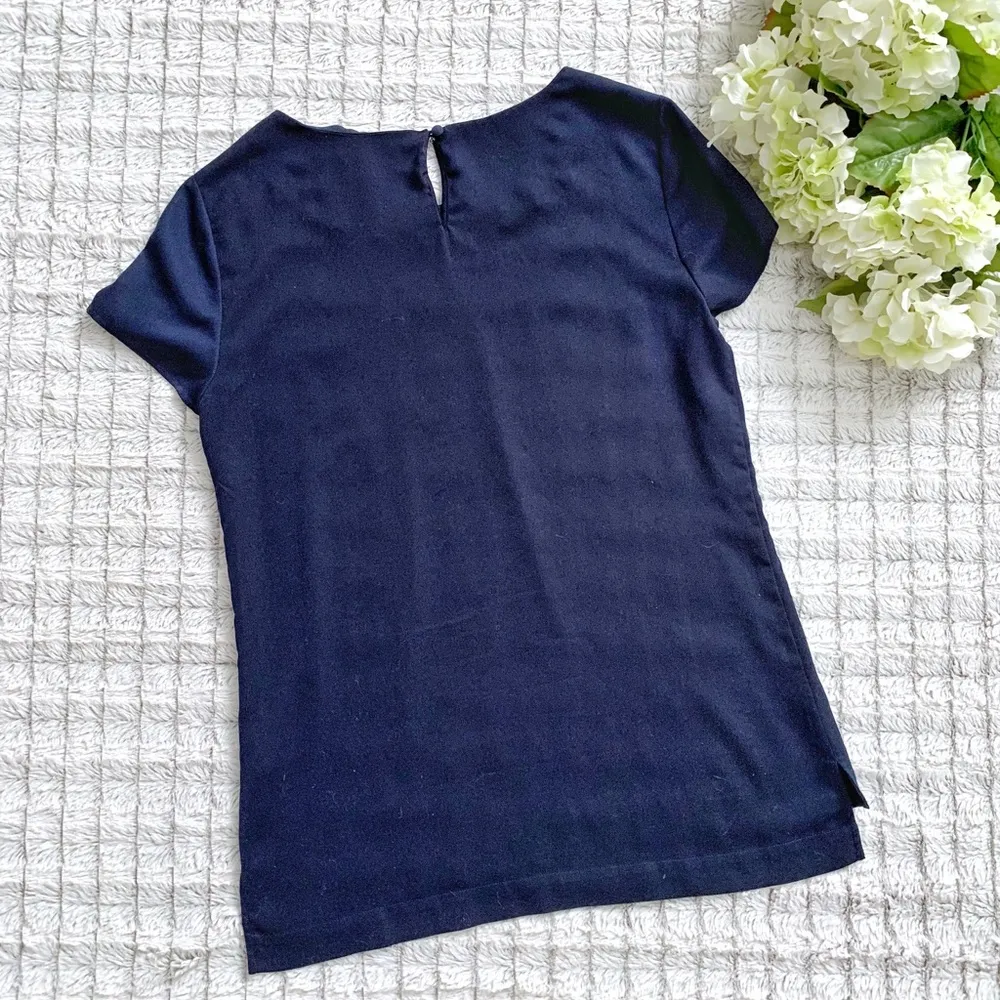 J Crew Navy Top - Image 2