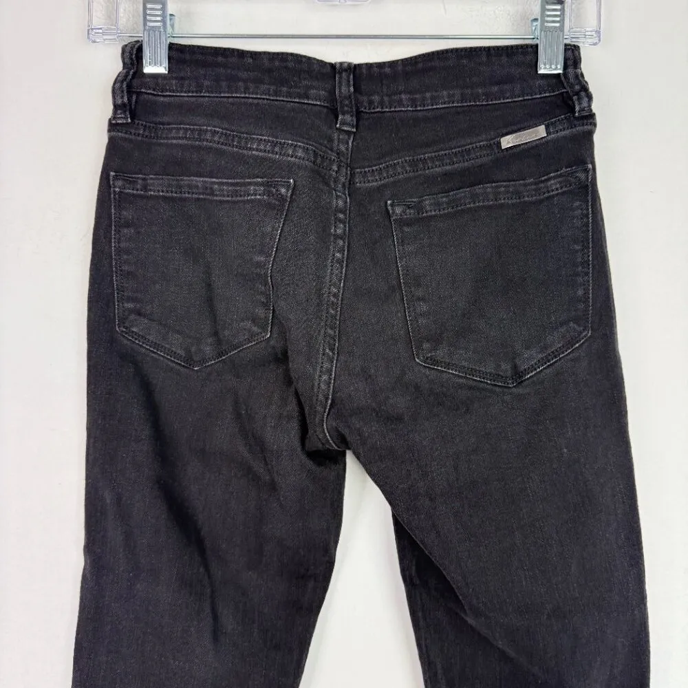 KanCan Nadia Mid Rise Super Skinny Jeans Black Size 24 EUC - Image 8