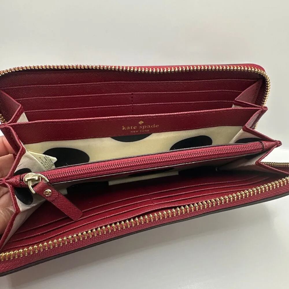 KATE SPADE New York Brynn Large Continental Zip Around Wallet - Image 7