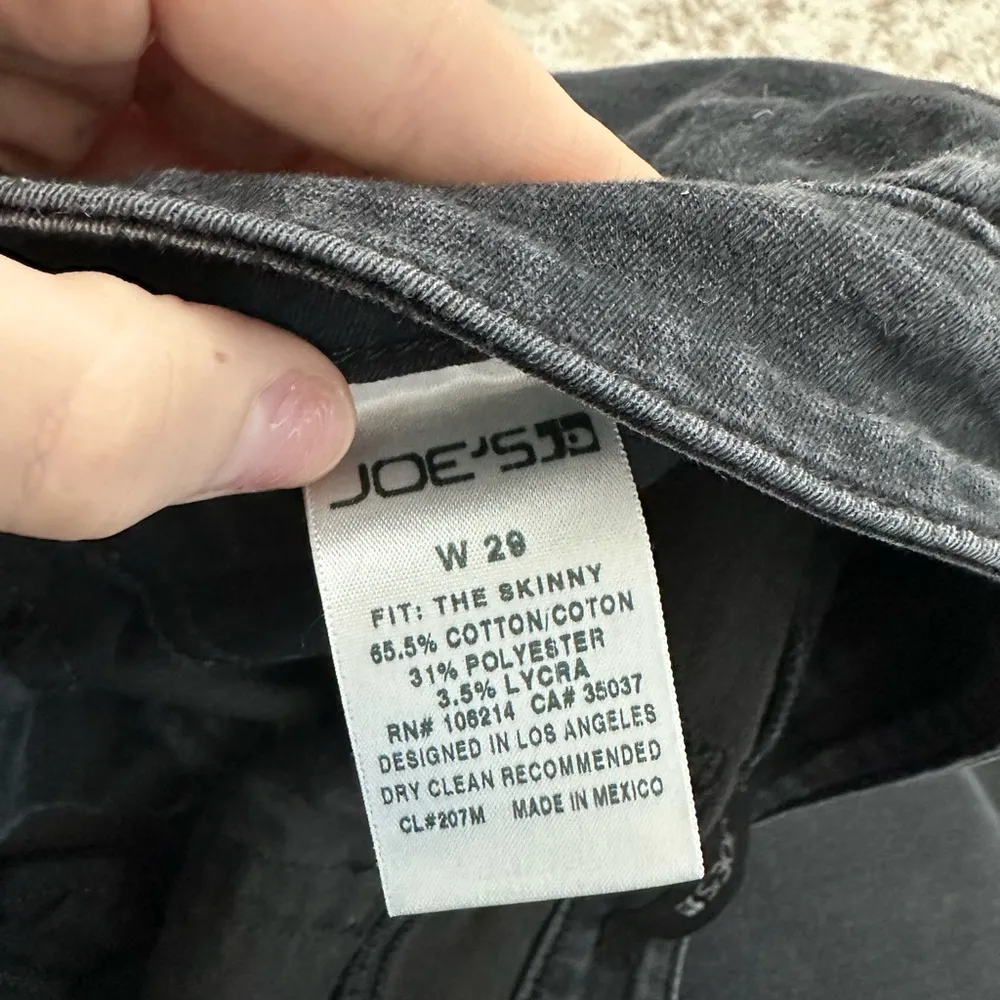 Joe’s Jeans Black Skinny Jeans Size 29 - Image 5