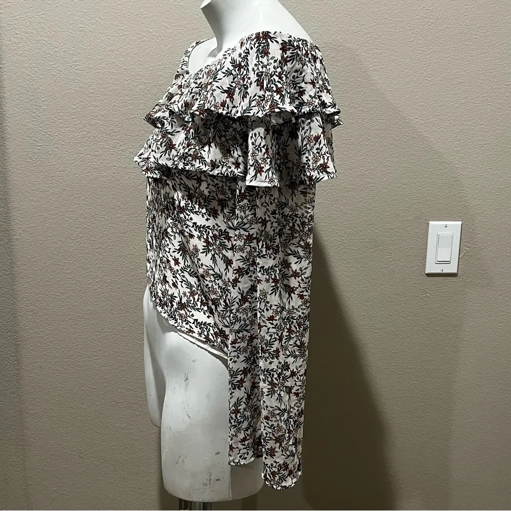 Rebecca Minkoff Floral off the Shoulder blouse - Image 5