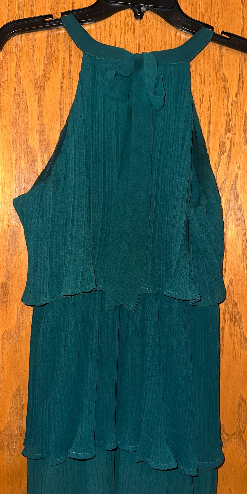Chiffon Midi Dress Green - Image 7