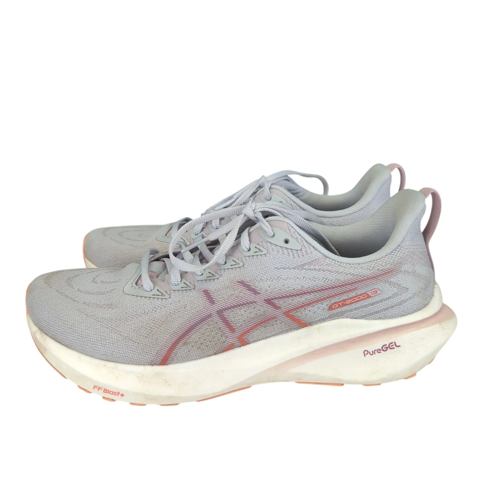 Asics‎ GT-2000 13 Running Shoes Women's Size 10 1012B666 Concrete Watershed Rose - Image 2