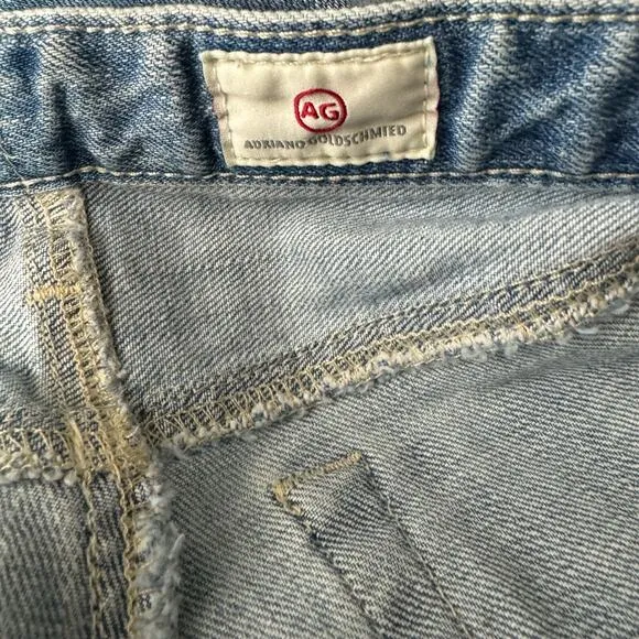  AG ADRIANO GOLDSCHMIED Stilt Cigarette Distressed 19yrs Ankle Jeans Size‎ 27 - Image 7