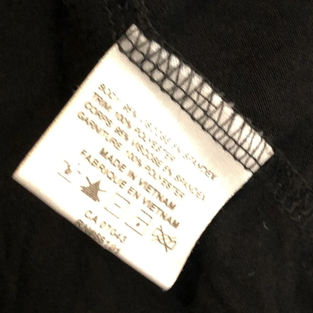 Black 3/4 sleeve with stud and mesh accents - Image 4