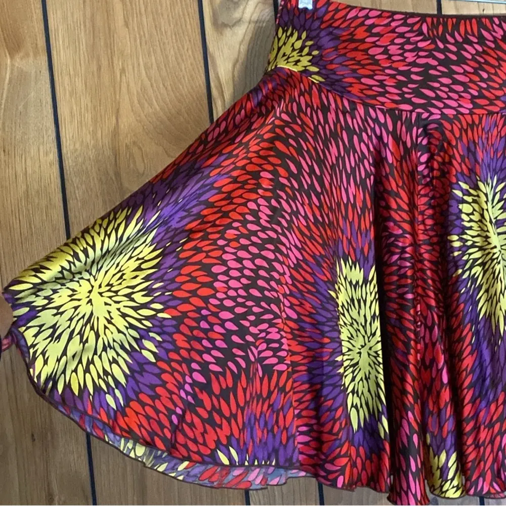 Trina Turk Silk Gypsy Circle Skirt - Image 3