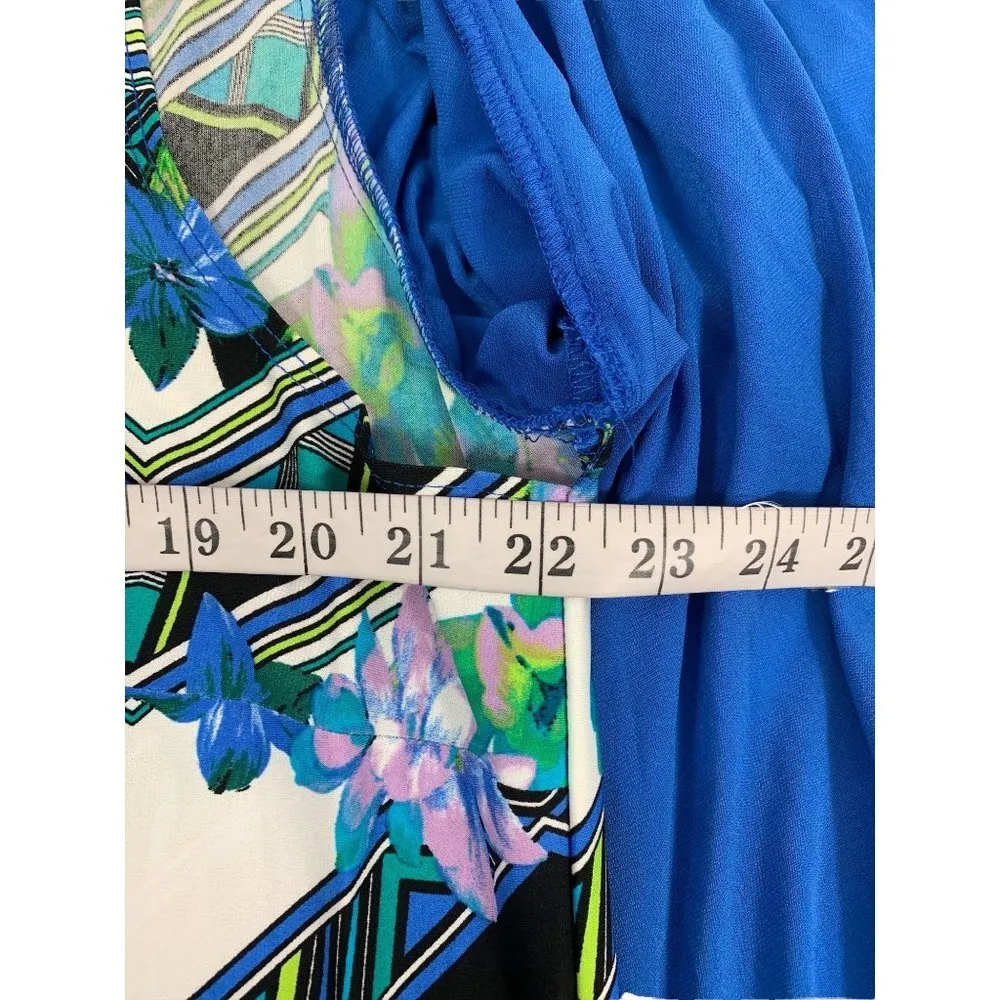 Dressbarn Women's Casual Dress Cardigan Combo w/ Necklace - Image 5