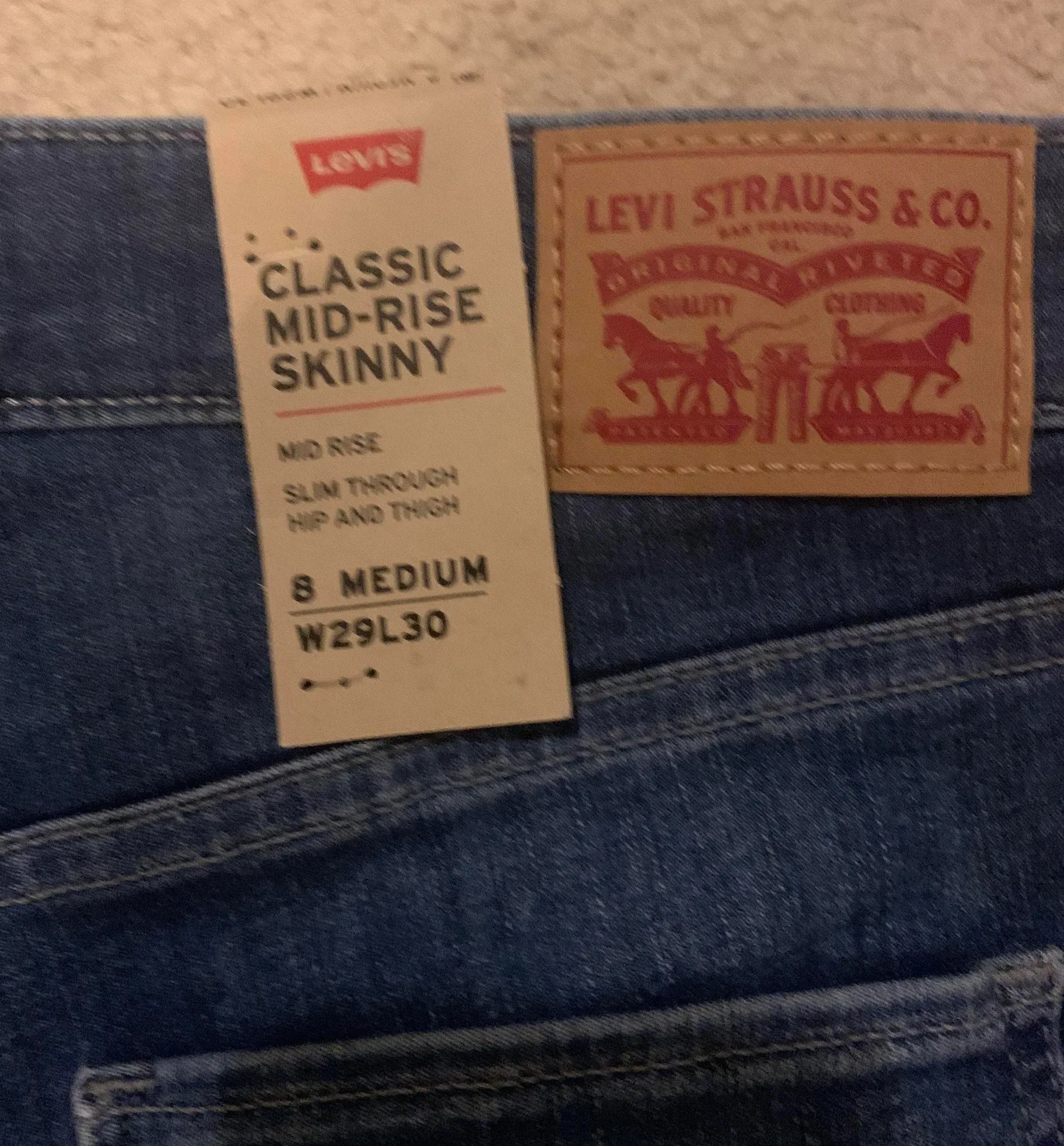 💖Classic Mid Rise Skinny Jeans💖 - Image 4