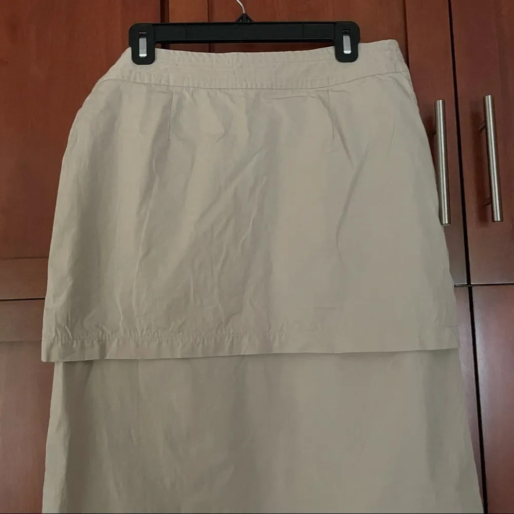 Suno Layered Skirt Tan Size 6 - Image 7