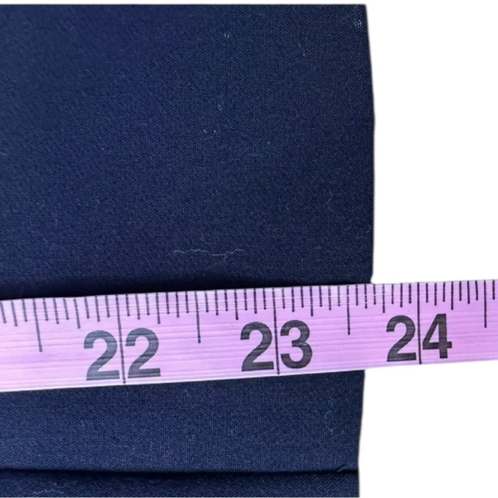 BANANA REPUBLIC Navy Dress Jacket Size 4 - Image 8