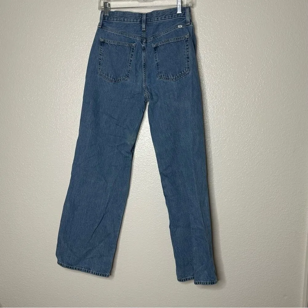 Aritzia Sunday Best High Rise Loose Fit Straight Leg Jean 26 - Image 5