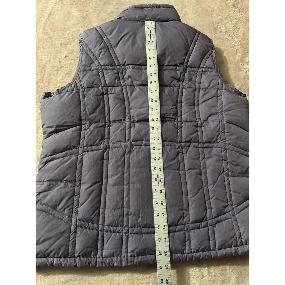 Woolrich Women's Insulated Puffer Amethyst Vest Full Zip Size Large - Image 8