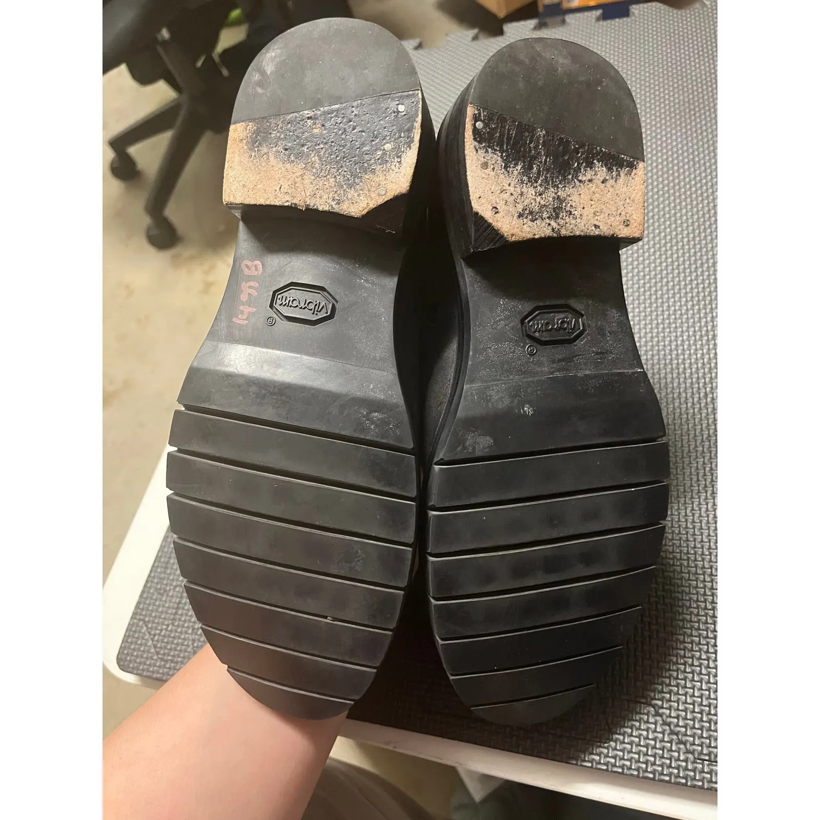 Rag & Bone Ashford black leather genuine shearling moto‎ snow winter boots 8.5 - Image 7