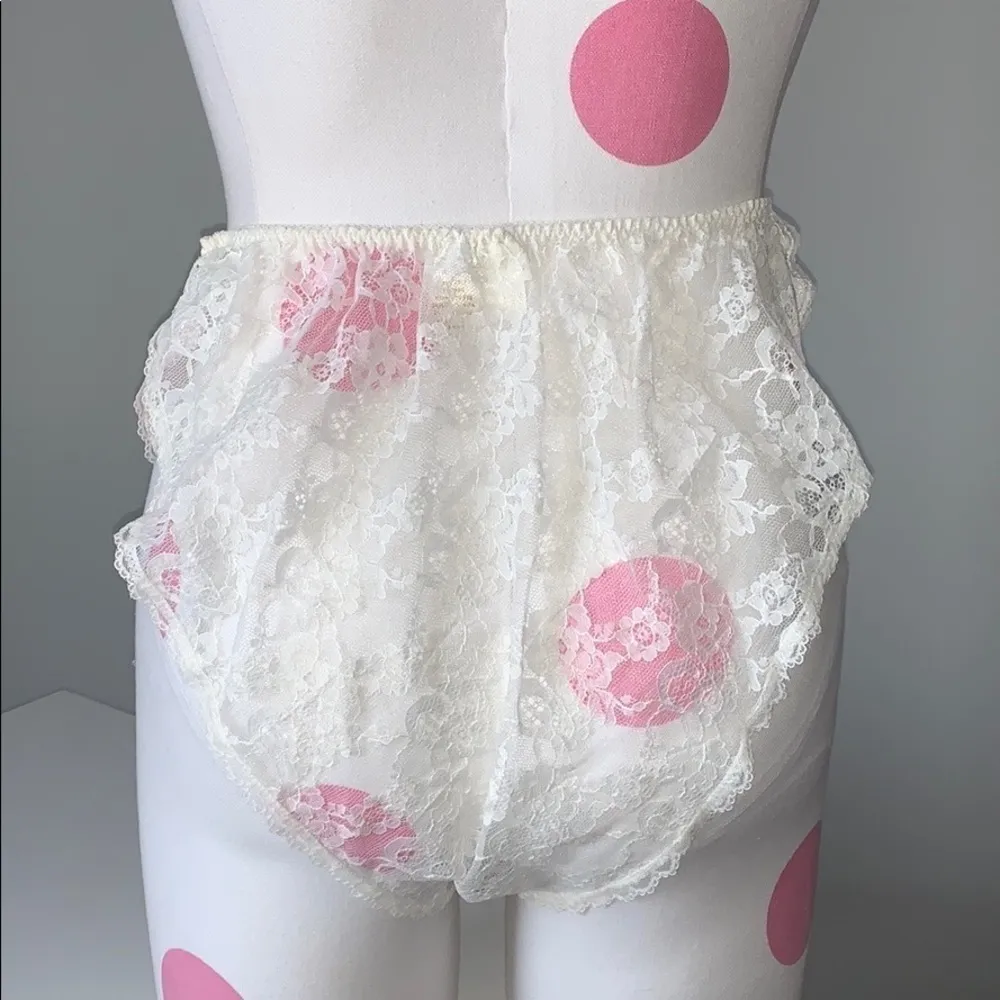 Vintage Victoria’s Secret Satin Rosette Cami Set - Image 7