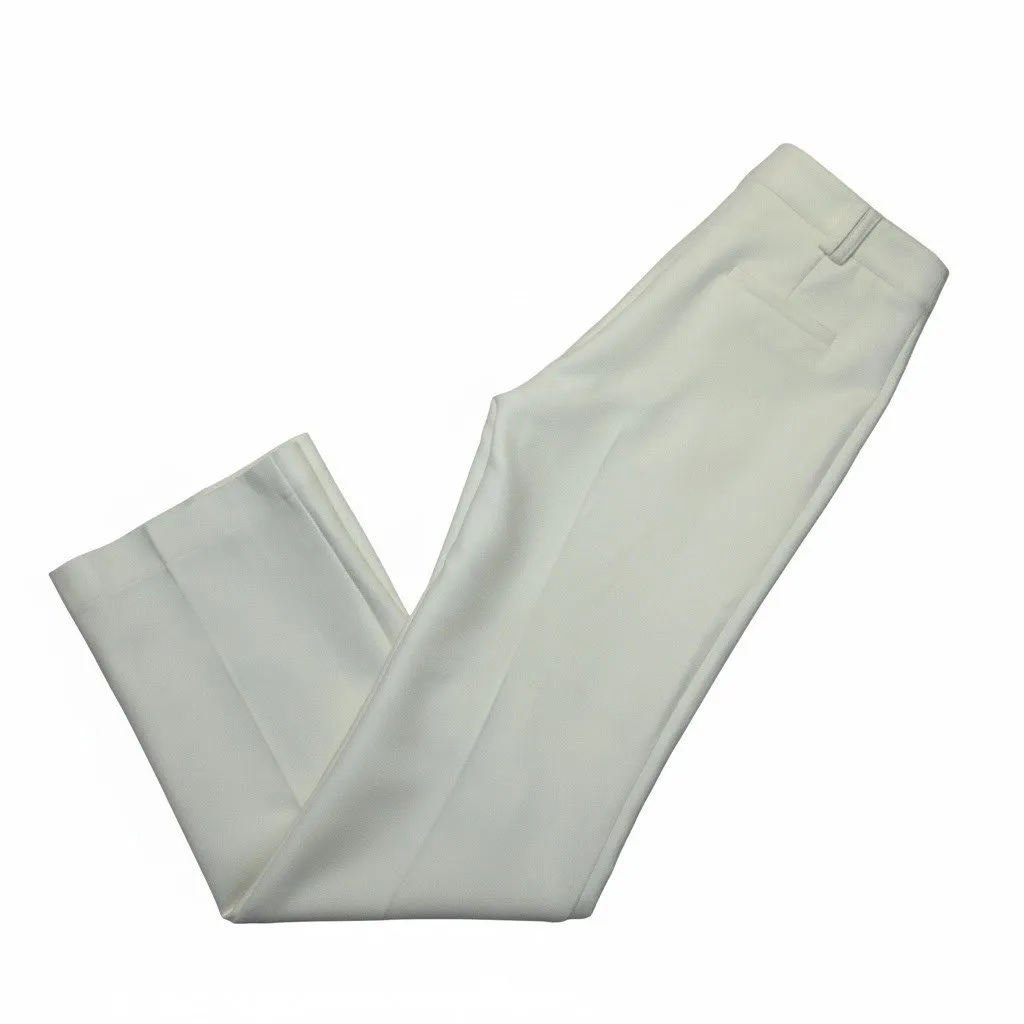 NWT Sezane Chuck Trouser in Ecru High Rise Wool Blend Pants 38 / 6 - Image 9