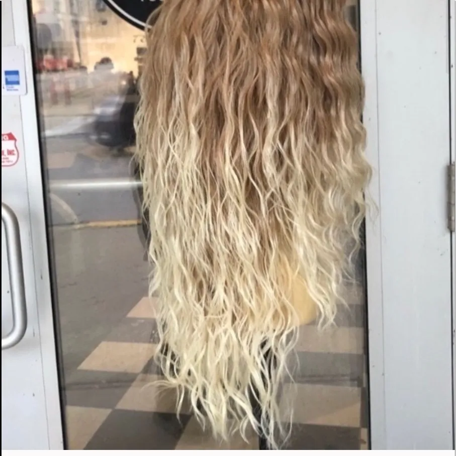 Hair extension 16 inch Clipin curly wavy 2020 hair - Image 10