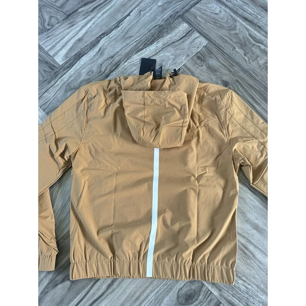 ALPHALETE Women’s EXP Tech Windbreaker- Chestnut, Size XS - Image 8