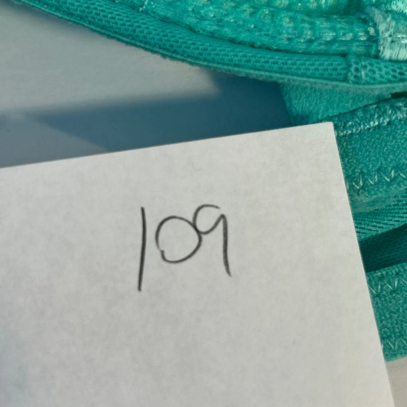 Felina 36C Turquoise Lace Balconette Bra Style 135061 Padded Underwire - Image 8