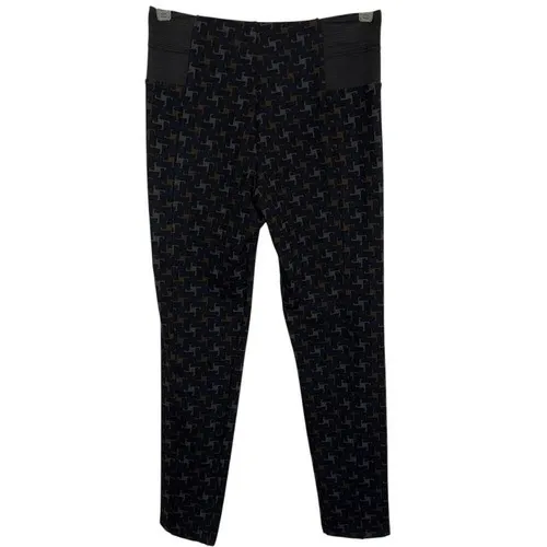 ANTHROPOLOGIE STACY CHANG Unique‎ Puzzle Piece Print Leggings EUC Size M - Image 6