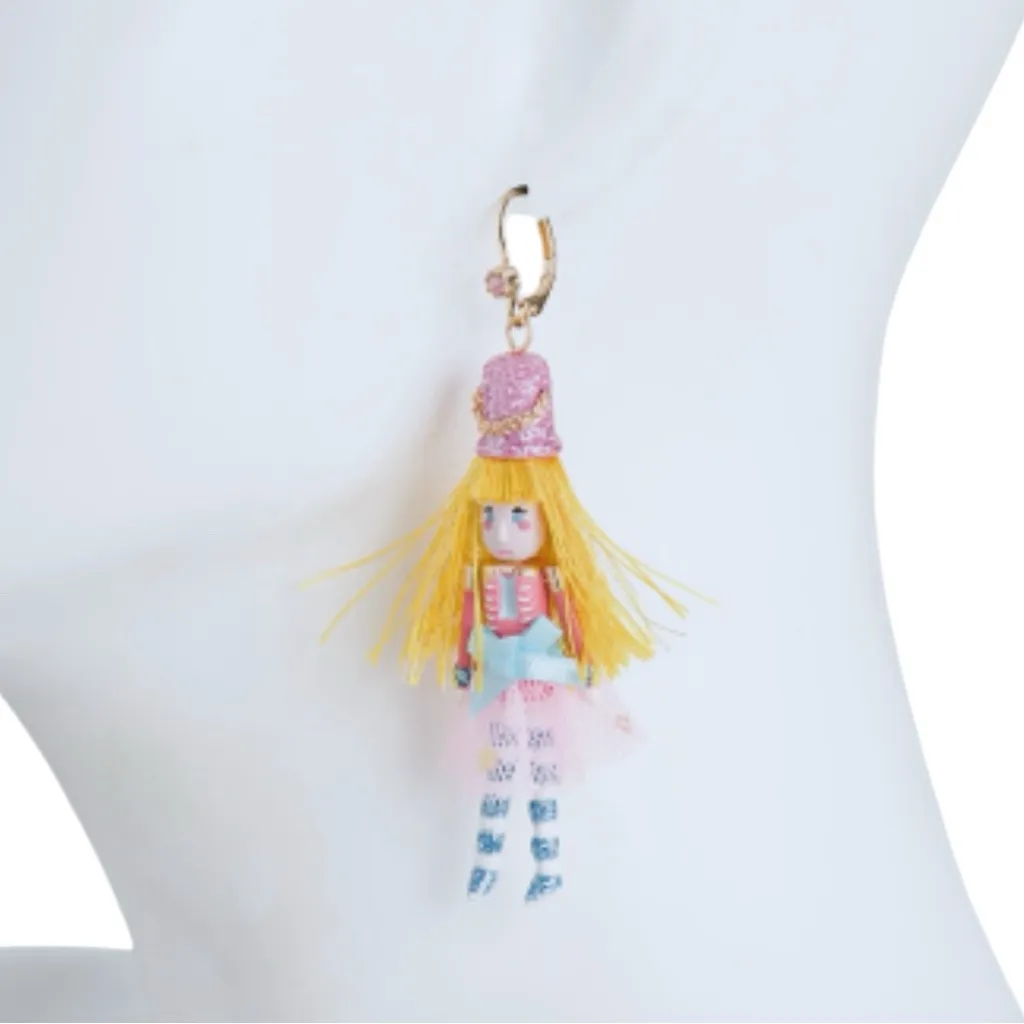 Betsey Johnson Nutcracker Heart Mismatched Earrings - Image 3