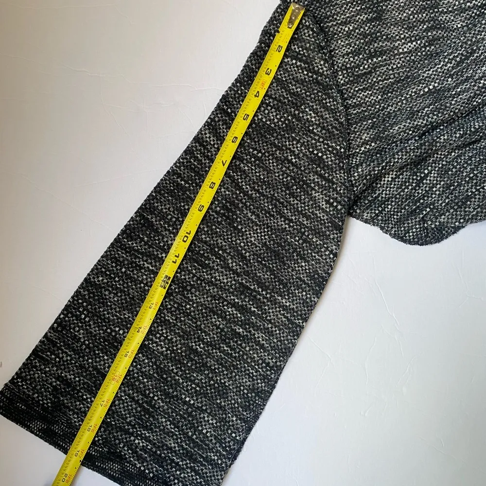 The Free People We the Free Sweater Women's Turtleneck XS Black-Gray Bell Sleeve - Image 8