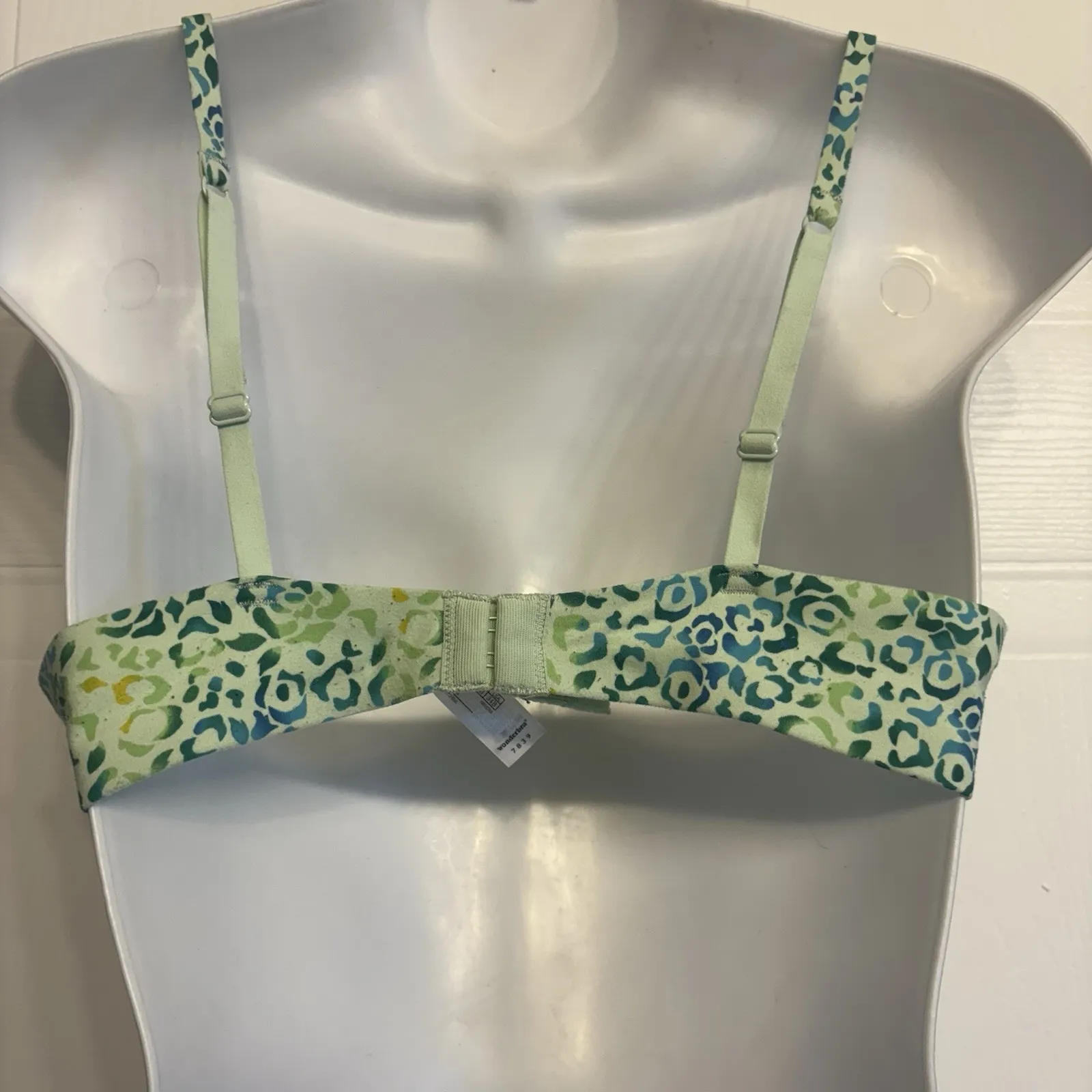 Wonderbra 7839 Secret Agent No Slip Fit Lift Underwire Bra Size‎ 34B Leopard Size undefined - Image 4