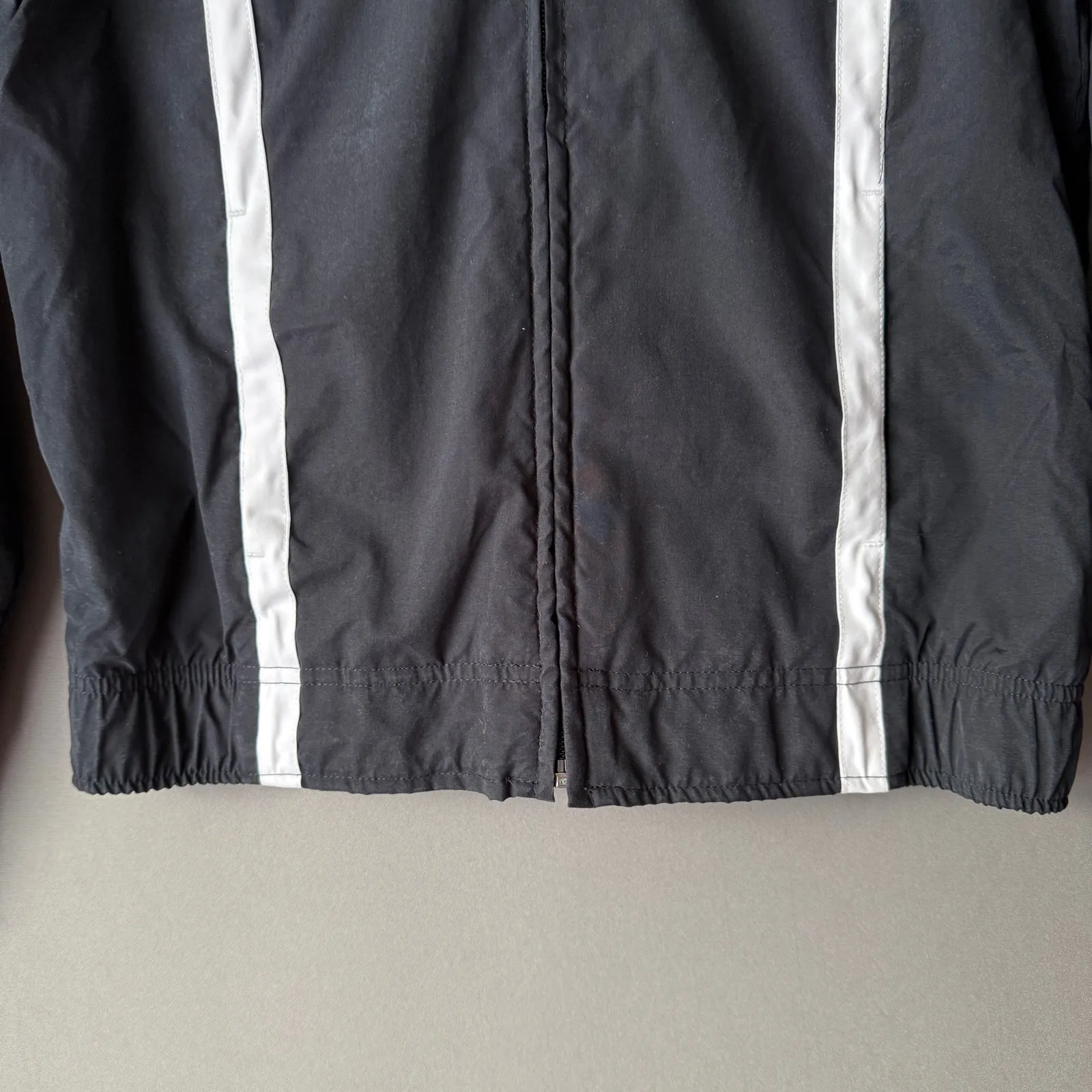 Nike Jacket Size S (4-6)‎ Black zip Windbreaker - Image 8
