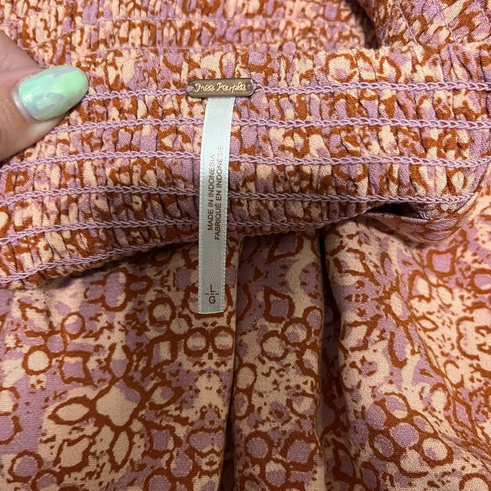 FREE PEOPLE Tabitha Mini Dress in Floral Combo - Image 7