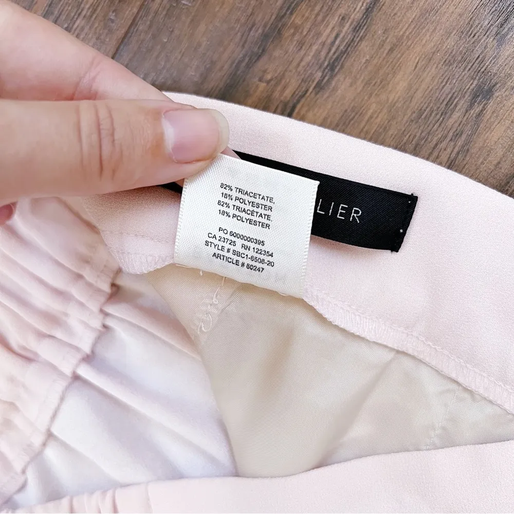 Aritzia • Babaton Cohen Pant cropped pleated dress ankle pull-on blush pink - Image 7