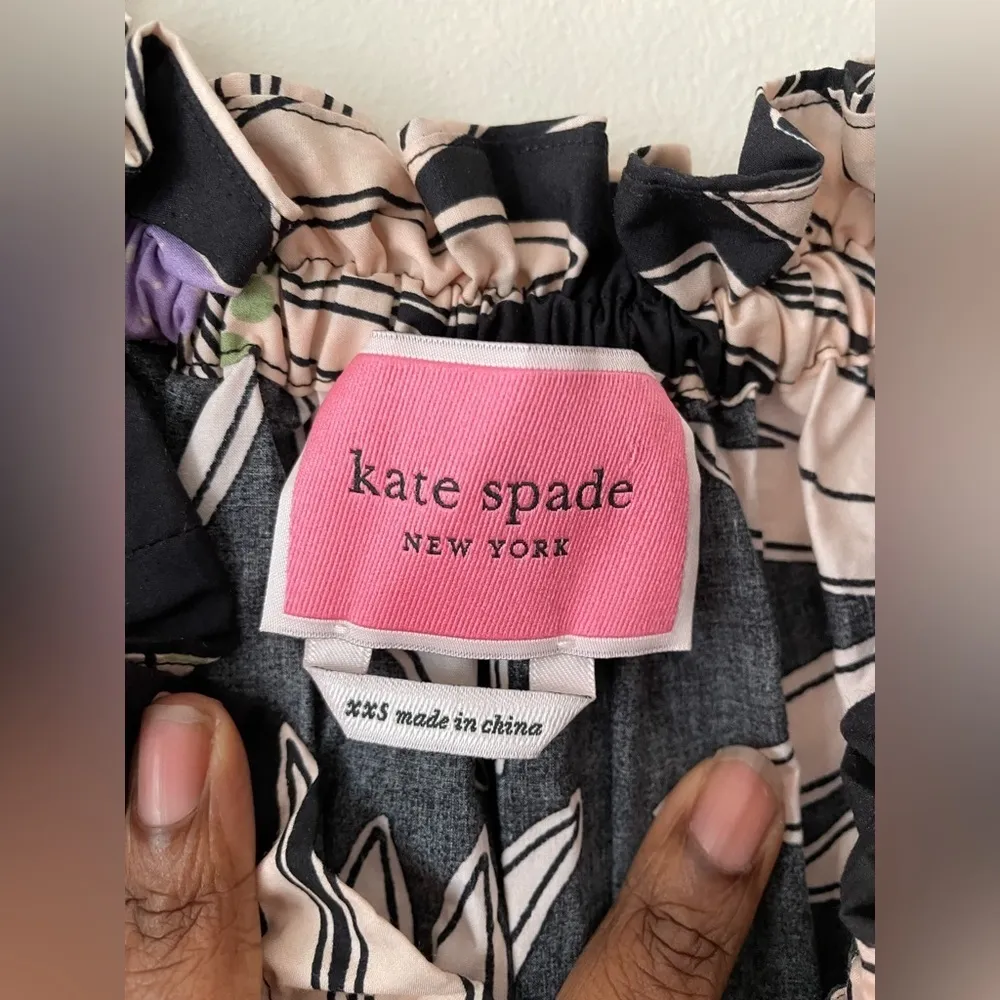 Kate Spade Falling Flower Dress Size XXS - Image 5