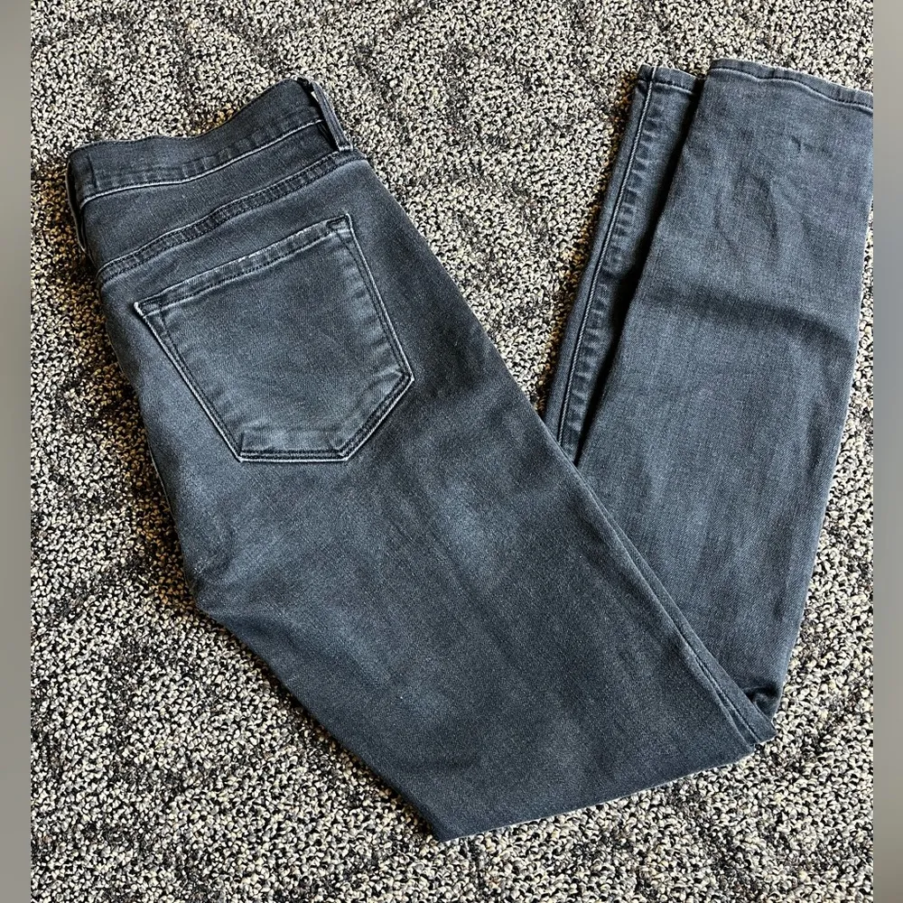 FRAME DENIM - Le Skinny de Jeanne - distressed black skinny jeans - Image 3