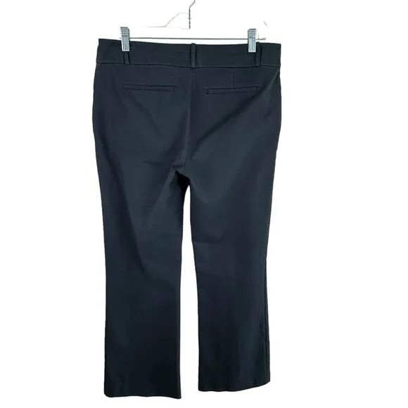 Banana Republic Dark Grey "Martin Fit" Boot Cut Mid Rise Dress Pants Size 10 - Image 2