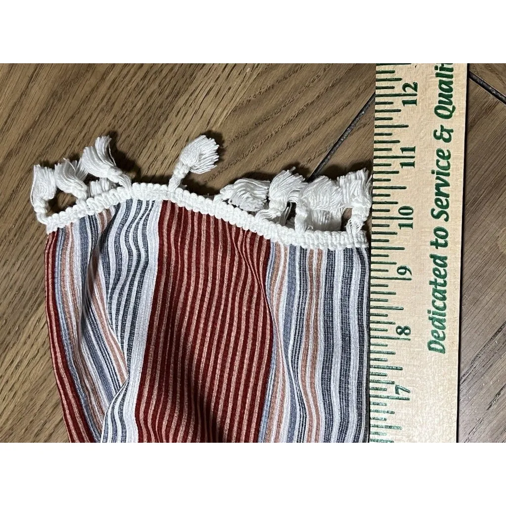 Lavender Field Boho Shirt Size Small Peasant Preppy Party Vacation Concert - Image 9