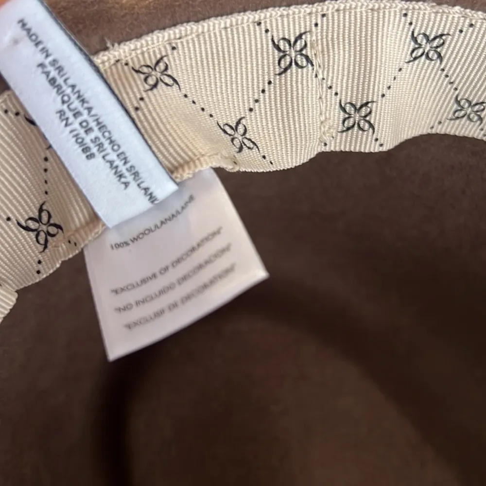 Nine West Wool Hat Brown OS - Image 6