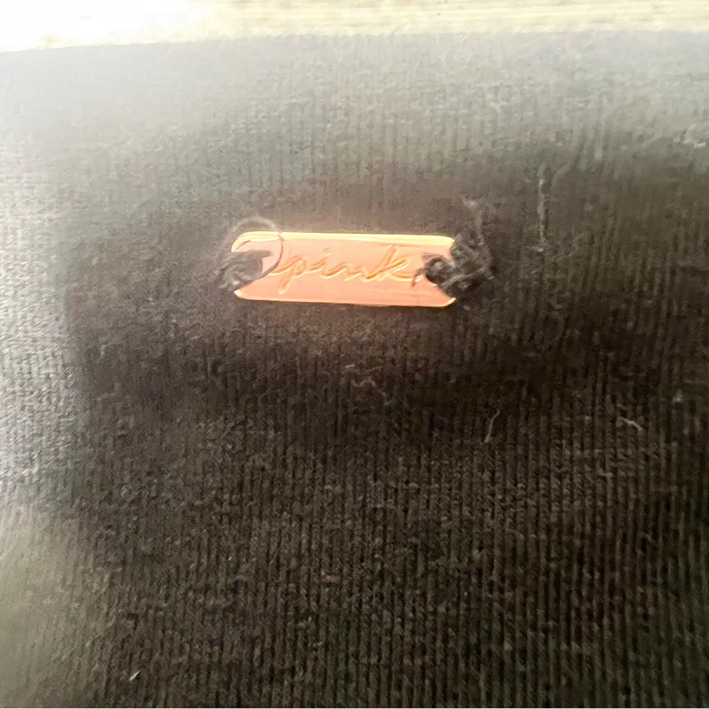 NWT VS PINK Black High Waist V Crossover Skort Size Medium Mini Skirt w/ Shorts - Image 7