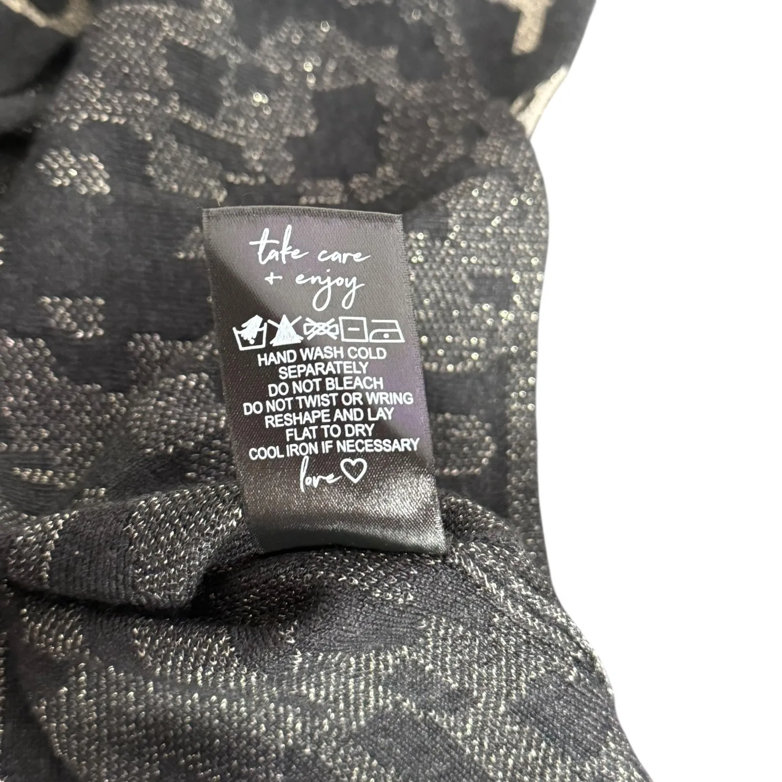 NIC+ZOE Twilight Shimmer Knit Top Size M Sweater Metallic Long‎ Sleeve NEW - Image 8