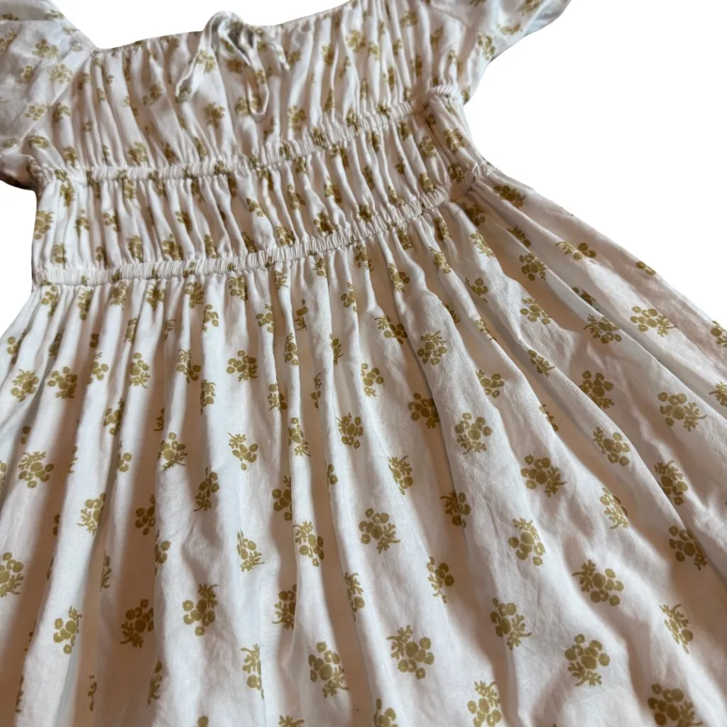 Faithfull the Brand Viola Mini Floral Puff Sleeve Dress Cairo Bohemian Size 2 - Image 5