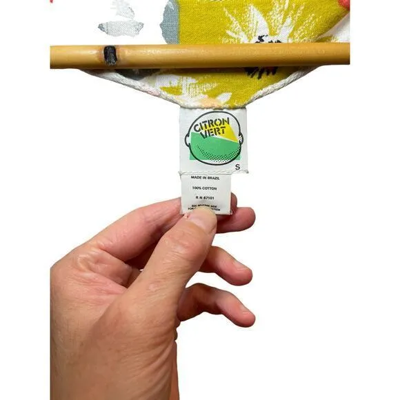 Vintage 90s Floral Blazer Jacket 100% Cotton Shoulder Pads Women‎ Small Medium Red Size undefined - Image 2