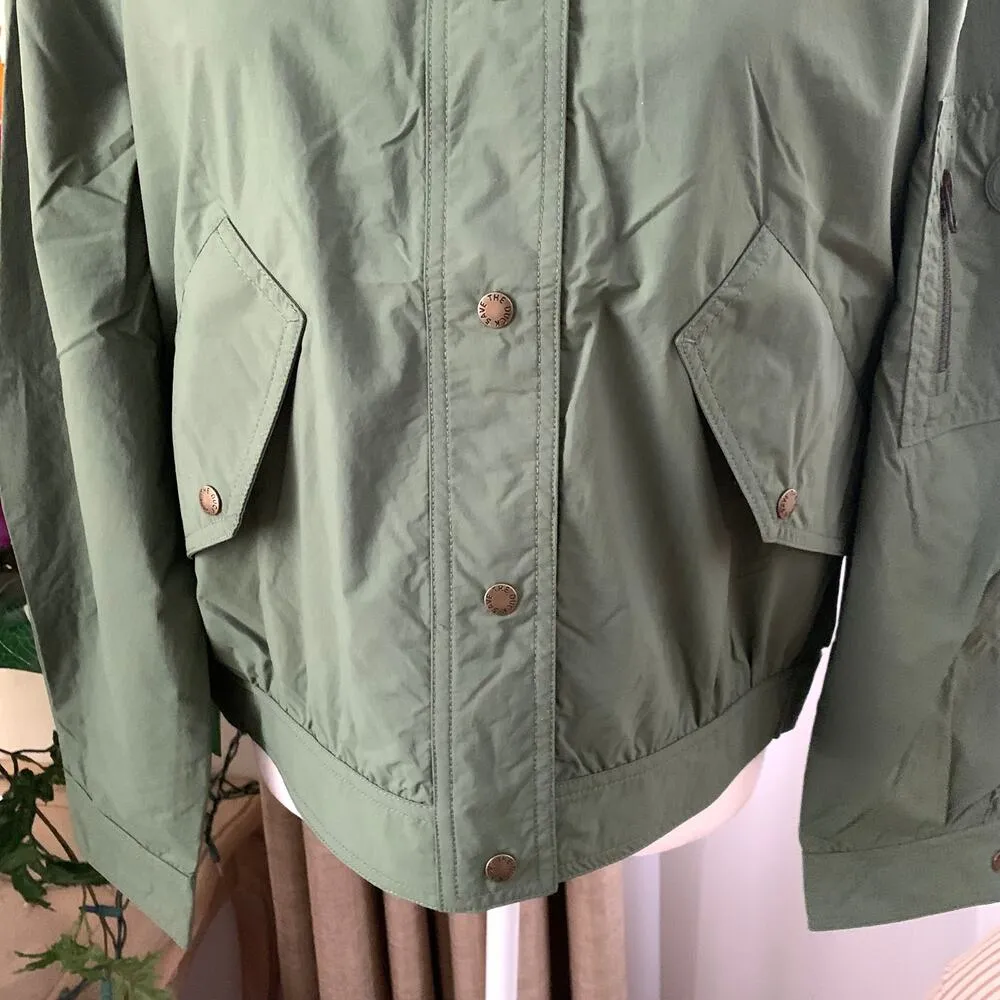 Save the Duck Mila Jacket in Dusty Olive Green Size M - Image 9