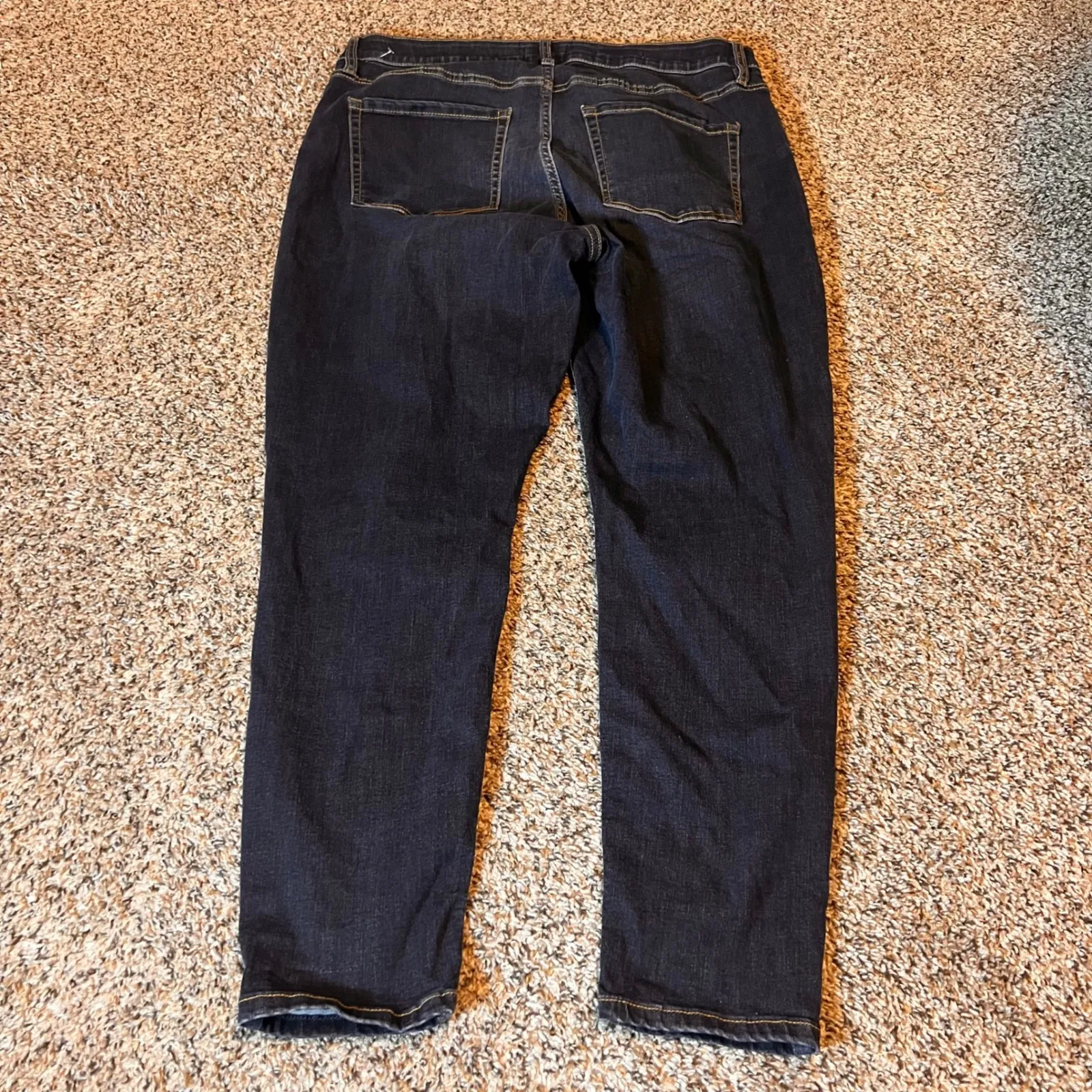 AVA & VIV High Rise Skinny Jeans Dark Wash Women Size 17 - Image 7