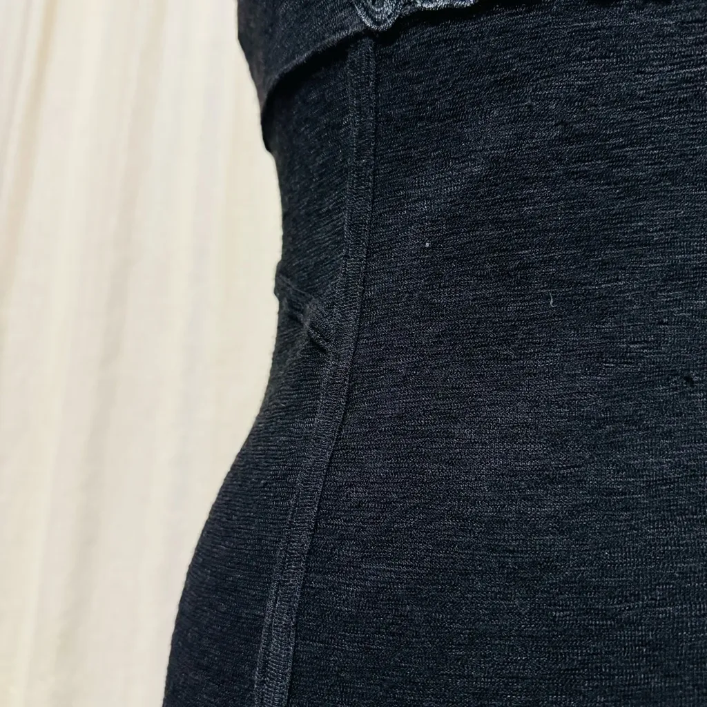 Free People Women Black Lace Cocktail Lined Short Dress Size S Whimsigoth - Image 5