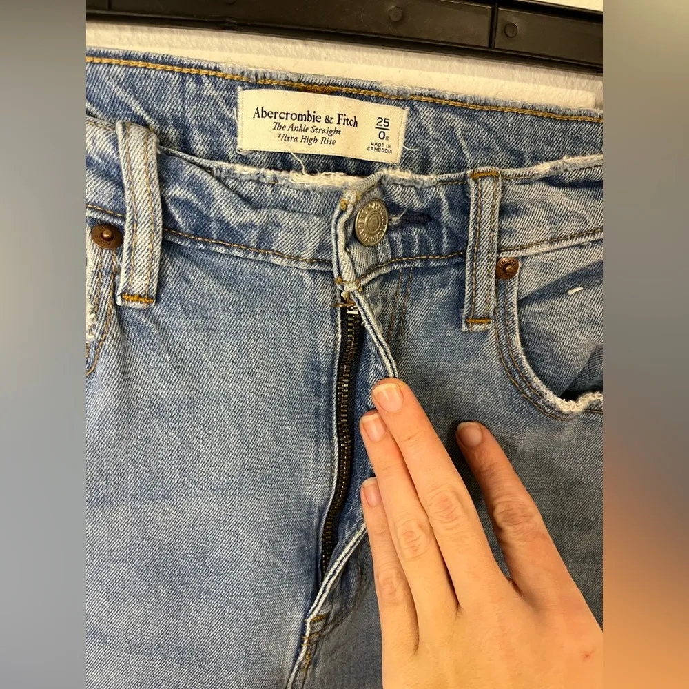 The Ankle Straight Ultra High Jeans Rise Size 25 - Image 6