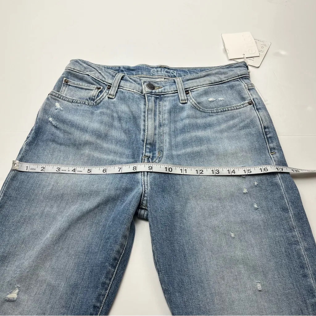 ETICA Giselle Mid Rise Organic Denim Ankle Skinny‎ Jean Womens Size 27 Blue NEW - Image 10